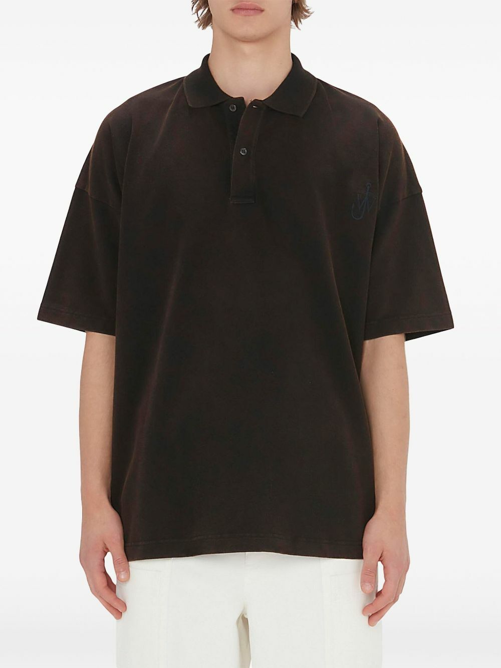 JW ANDERSON エレファント ポロシャツ Oversized Elephant Polo Shirt in Natural – SVRN