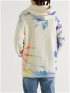 The Elder Statesman - Spinner Tie-Dyed Cotton and Cashmere-Blend Jersey Hoodie - Multi