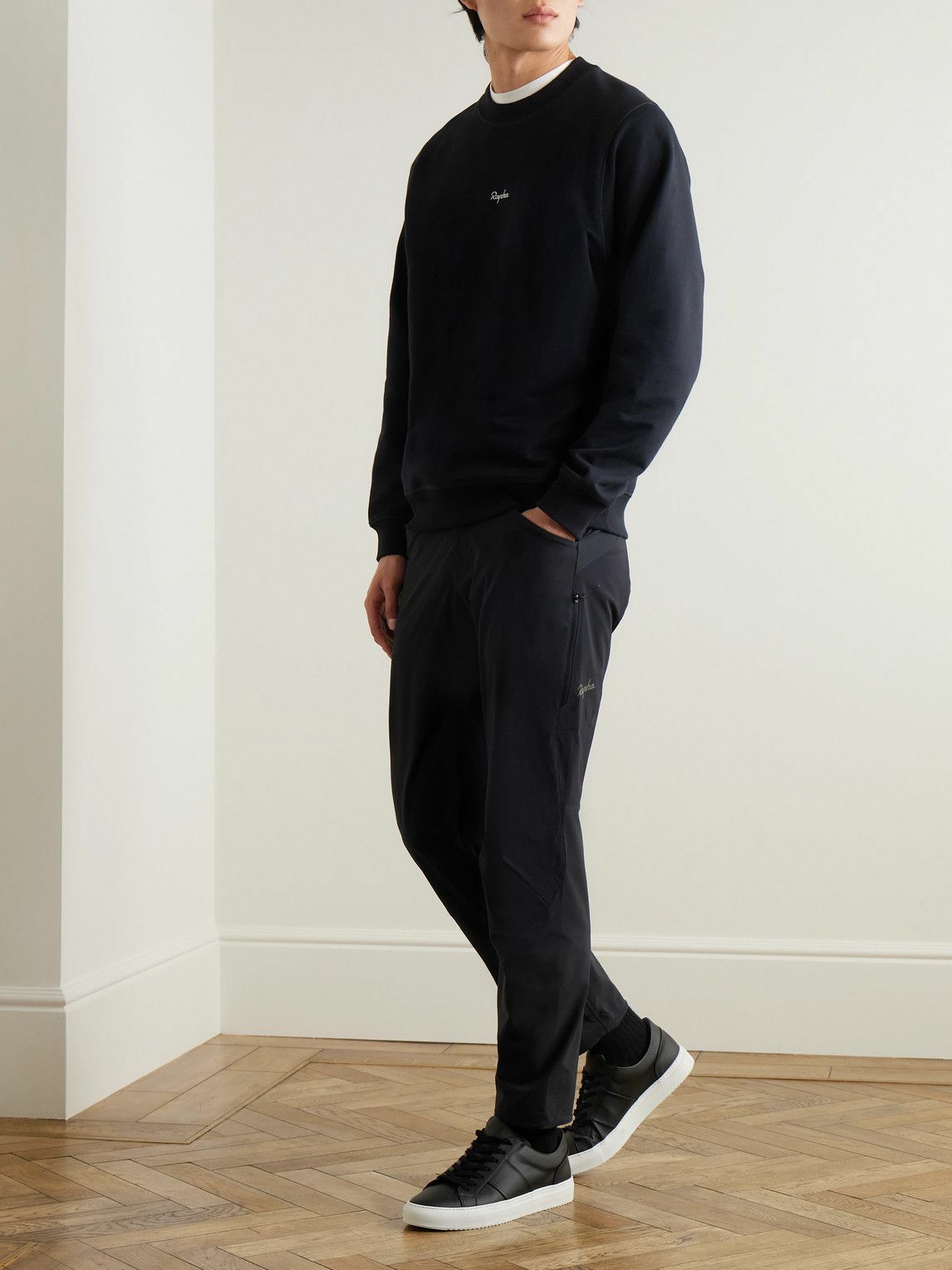 Rapha - Explore Belted Stretch-Shell Cycling Trousers - Black