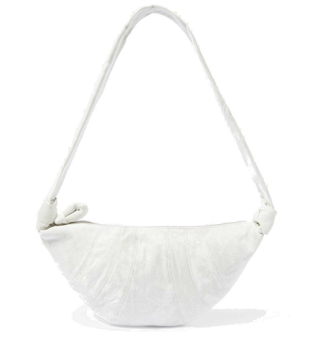 Chalk Large Croissant Bag | LEMAIRE