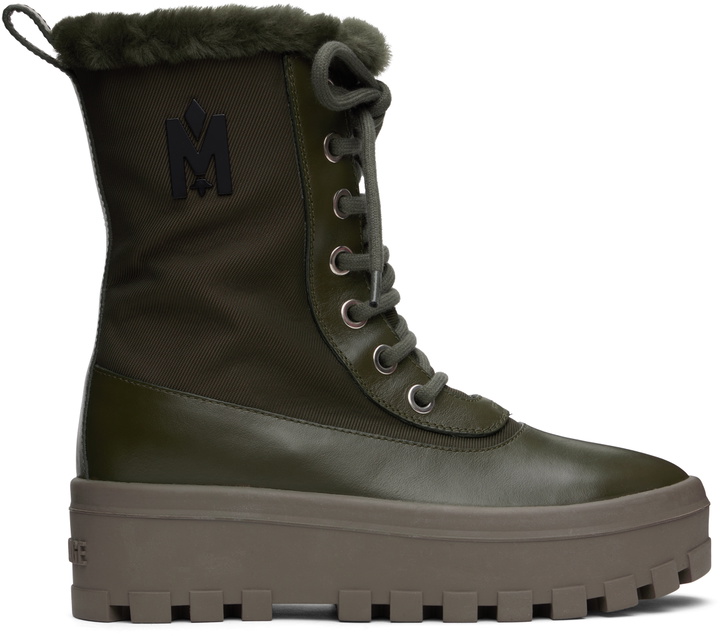 Photo: MACKAGE Khaki Hero-M Boots