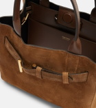 Tom Ford Audrey Small suede tote bag