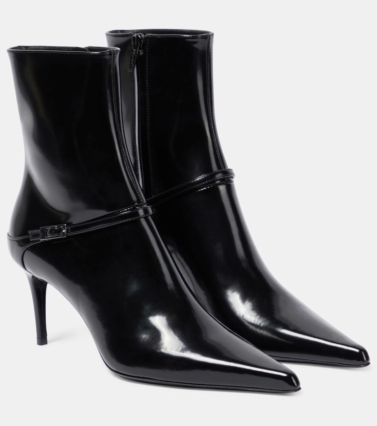 Saint laurent 2024 kitten heel boots