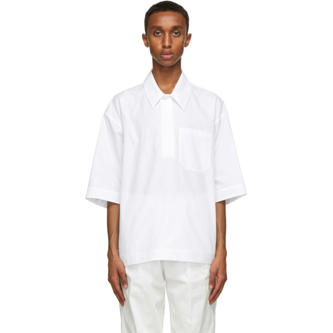 Photo: Valentino White Polo Shirt