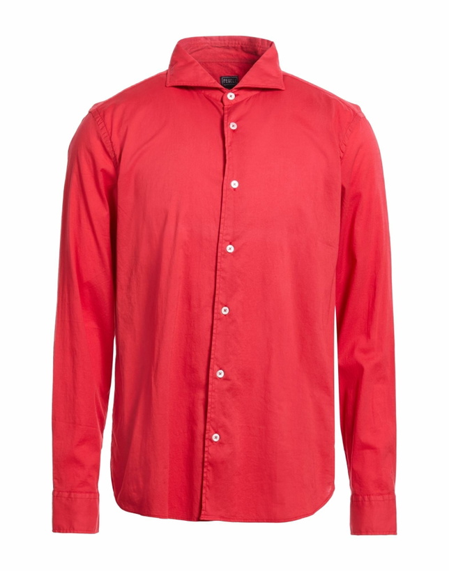 Photo: Fedeli Mens Shirt in Red