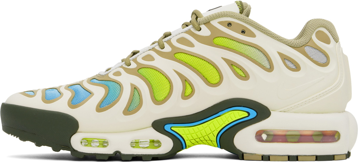 Nike Off-White & Khaki Air Max Plus Drift Sneakers Nike