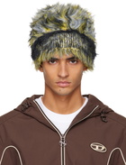 Diesel Yellow & Black K-Alliseo Beanie