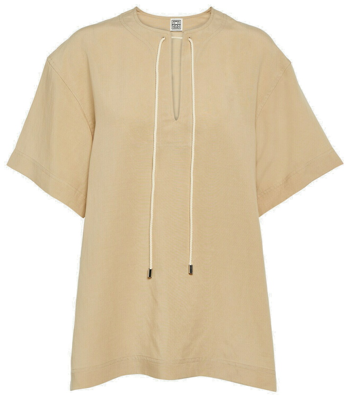 Photo: Toteme Self-tie top