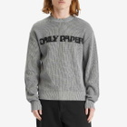 Daily Paper Men's Logo Knit Sweater in Wet Weather