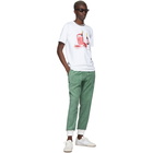 Casablanca SSENSE Exclusive White Champagne and Cigars T-Shirt