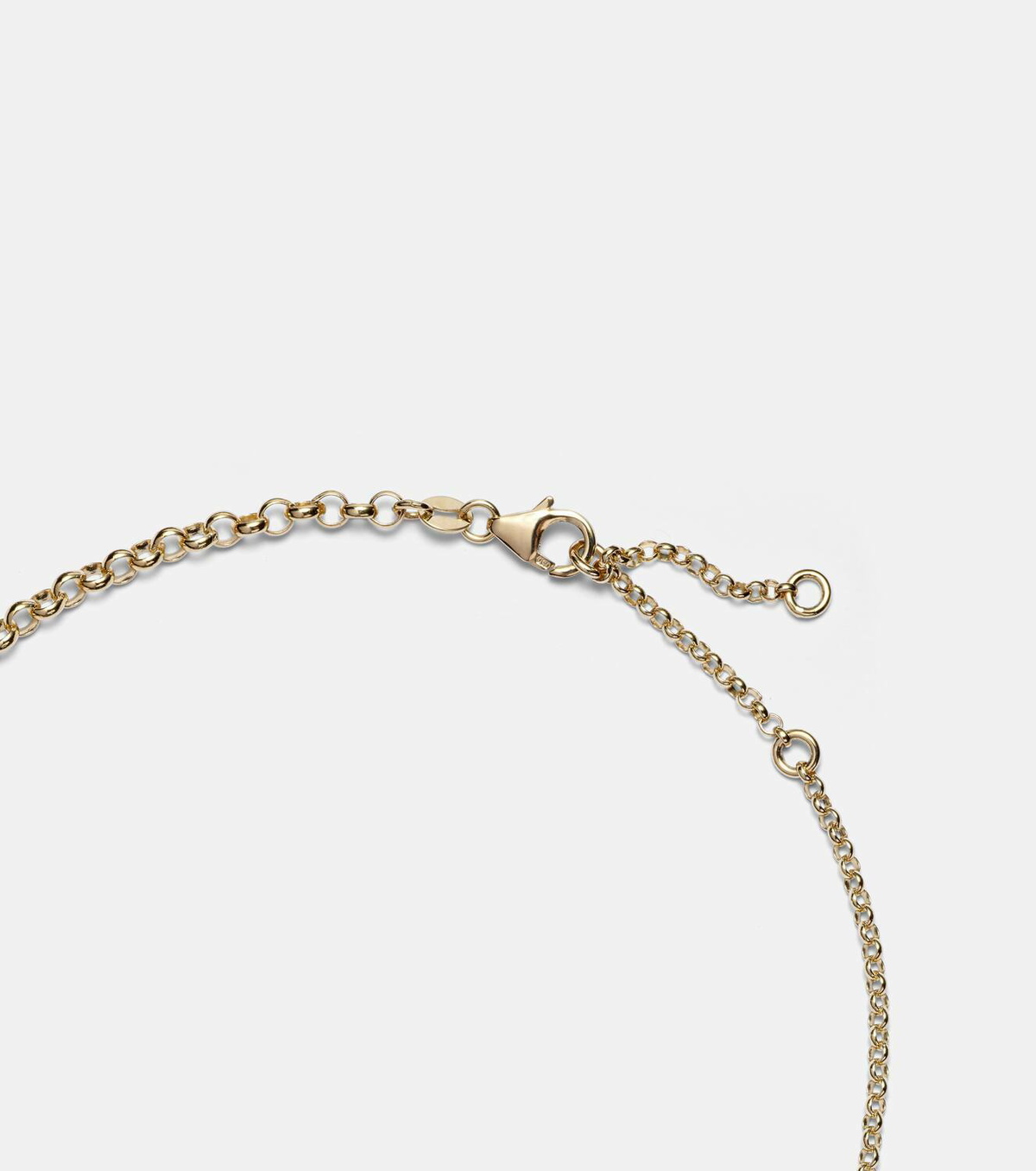 Foundrae Dream & Reverie 18kt gold charm necklace with diamonds