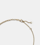 Foundrae Dream & Reverie 18kt gold charm necklace with diamonds