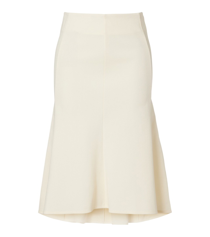 Photo: Jil Sander High-rise midi skirt