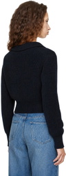A.P.C. Navy Jenn Cardigan
