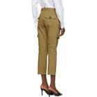 Dsquared2 Khaki Multi-Pocket Trousers