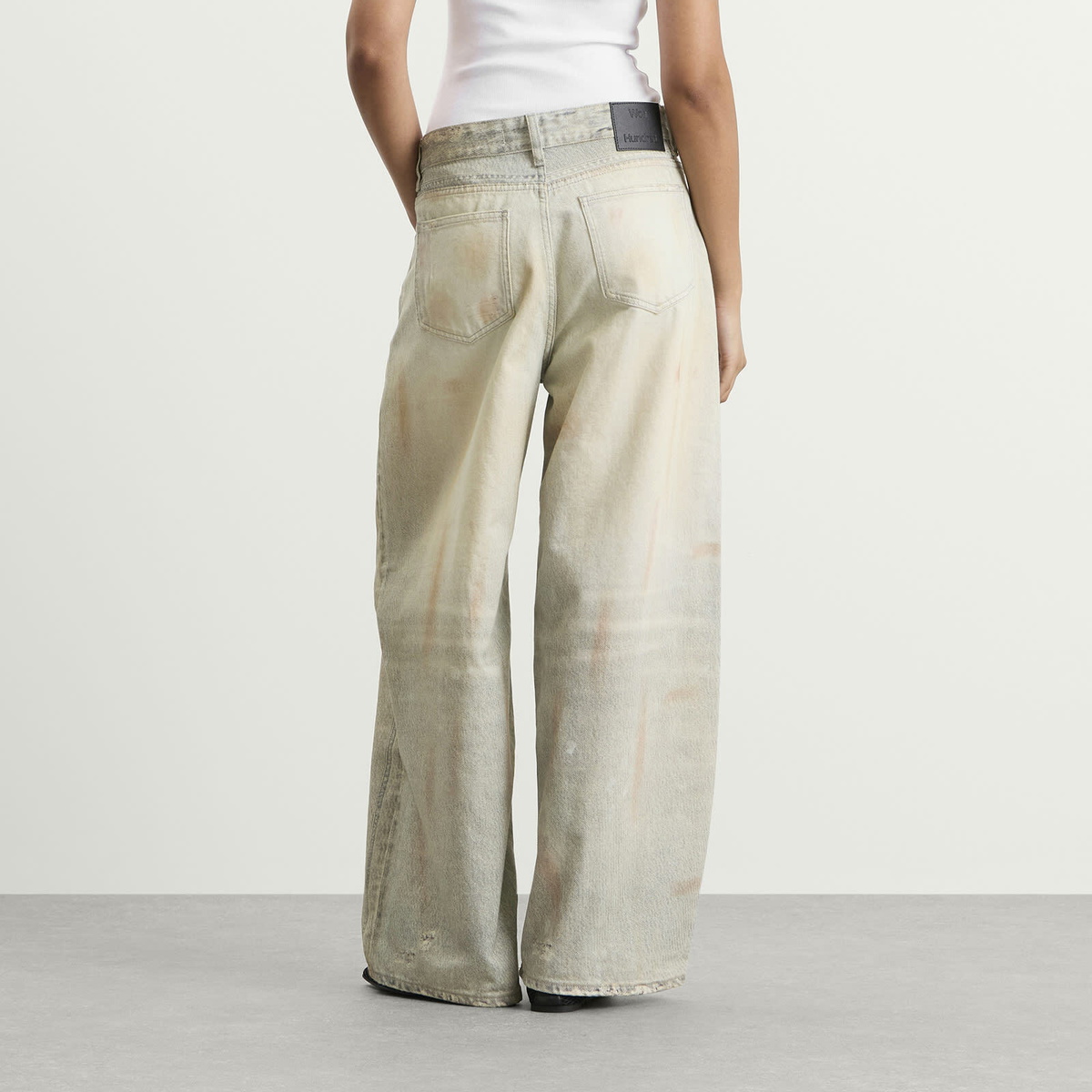Won Hundred Women's Lyon Printed Denim Jeans in Digital Painted