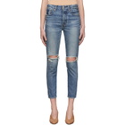 Moussy Vintage Blue MV Beckton Jeans