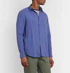 Mr P. - Linen Shirt - Blue