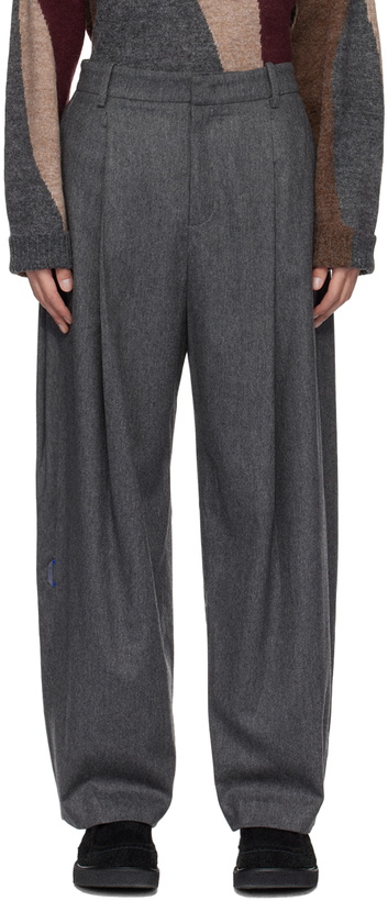 Photo: ADER error Gray Set-Up Trousers