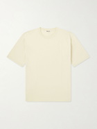 Auralee - Luster Cotton-Jersey T-Shirt - Yellow