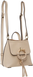 See by Chloé Beige Small Joan Backpack