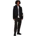 mastermind WORLD Black Skull Sleeve Jacket