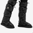 Moncler Women's Gaia Pocket High Snow Boots in Black