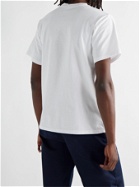 ADSUM - Printed Cotton-Jersey T-Shirt - White