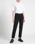 Manila Grace Womens Jeans in Black