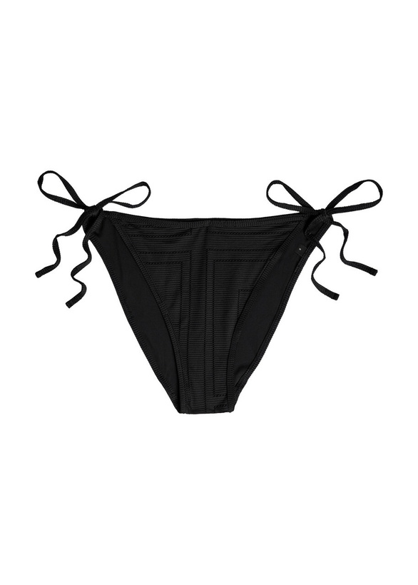 Photo: Toteme Monogram Pointelle Bikini Briefs Black
