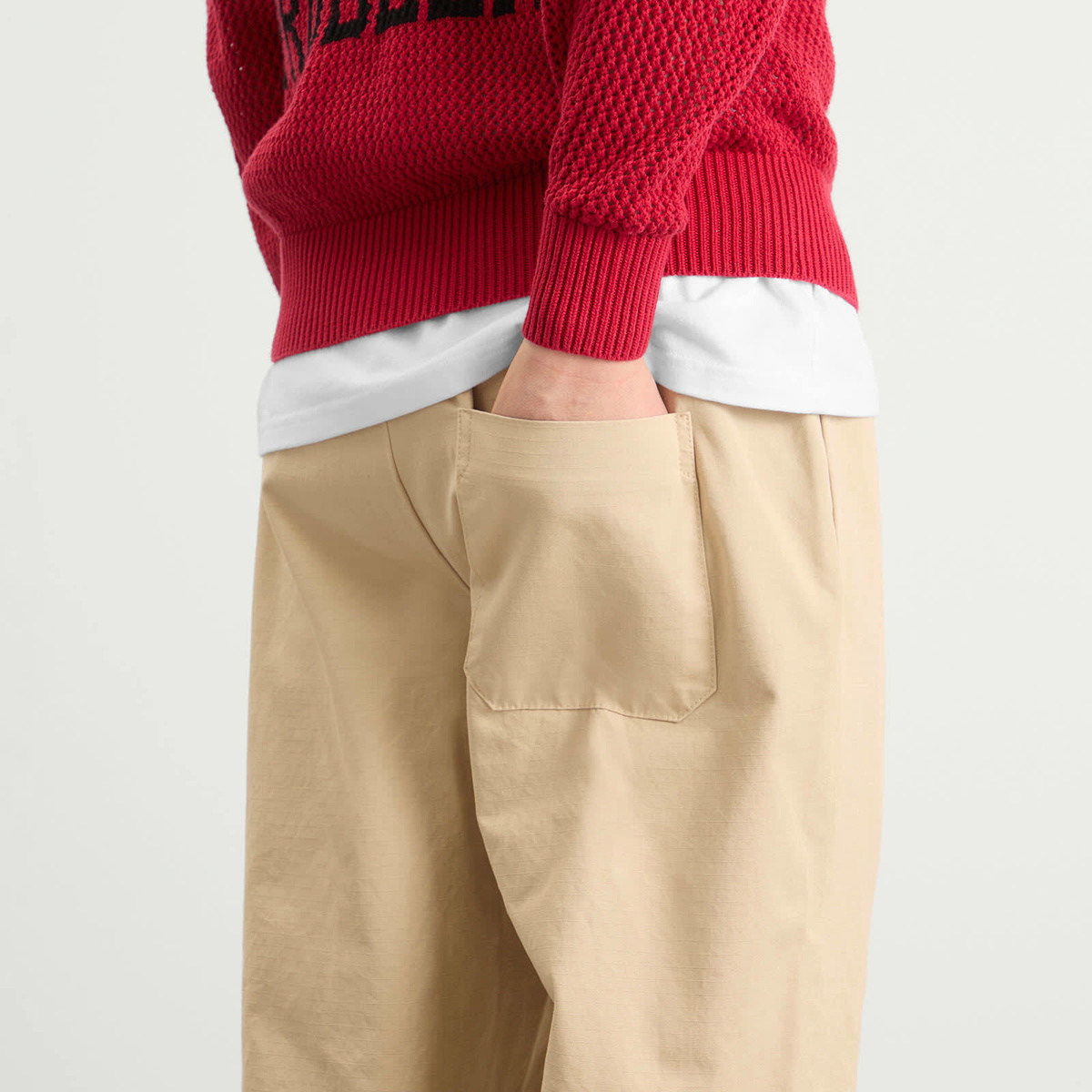 No Problemo Men's Mini Problemo Ripstop Work Pant in Sand