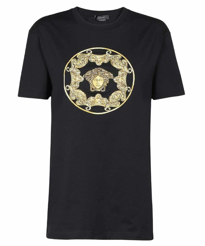 Photo: Versace Logo Cotton T-shirt