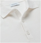 Sunspel - Slim-Fit Cotton-Piqué Polo Shirt - Neutrals