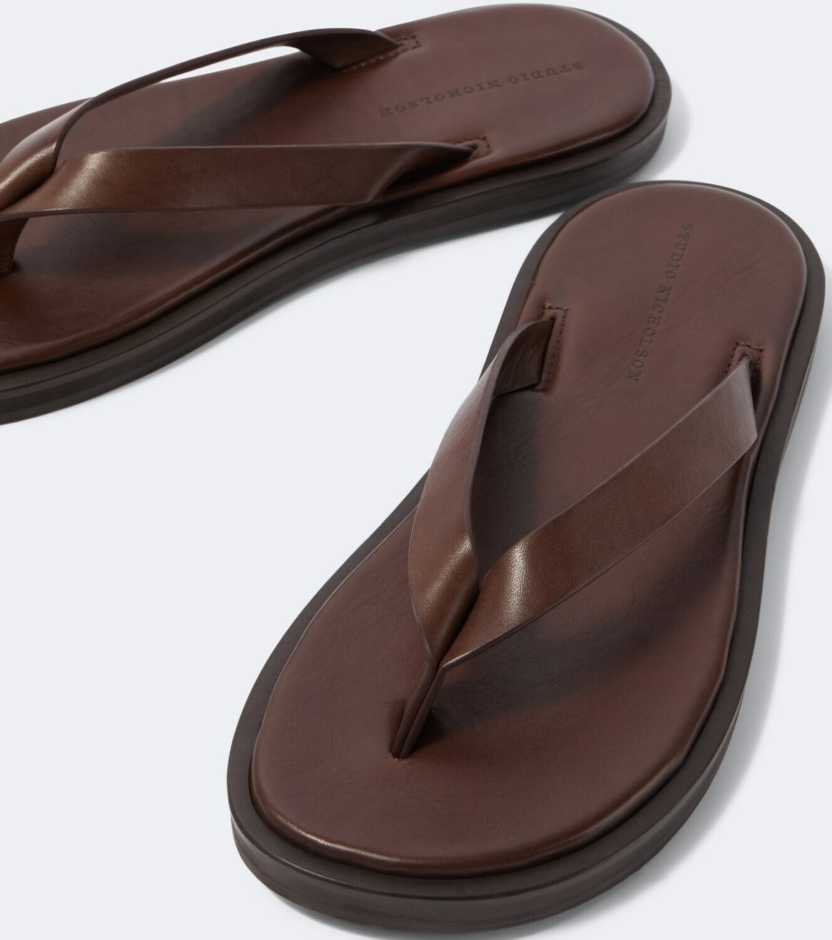 Studio Nicholson Leather thong sandals