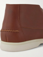 LORO PIANA - Sailing Walk Leather Desert Boots - Brown