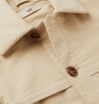 Séfr - Levi Layered Brushed Cotton-Twill Jacket - Neutrals
