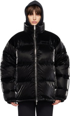 VTMNTS Black Puffer Down Jacket