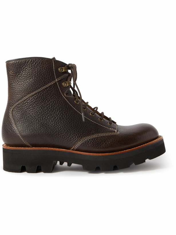 Photo: Grenson - Emmett Full-Grain Leather Boots - Brown