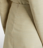 Calvin Klein Collection Lunas wool midi skirt