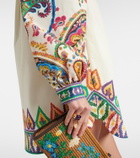 Etro Printed cotton minidress