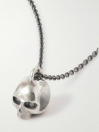 Jam Homemade - Revolution Skull Silver Pendant Necklace