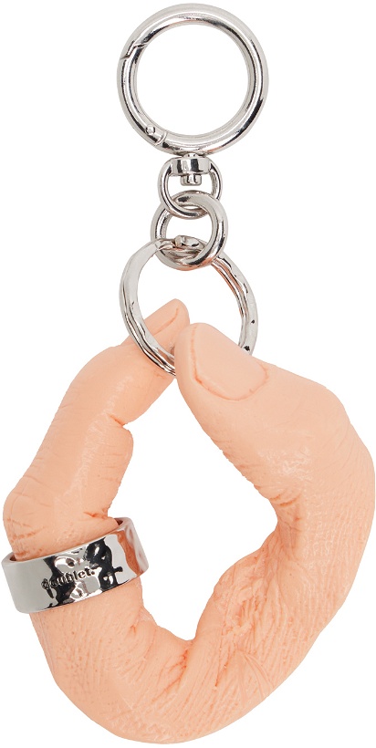 Photo: Doublet Beige Finger Keychain