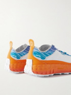 norda - 001 Neoprene-Trimmed Mesh Running Sneakers - Orange