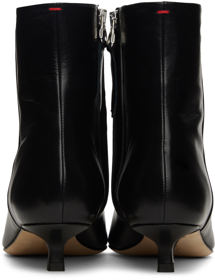 Aeyde  SOFIE Black Suede Ankle Boot