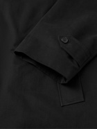 The Row - Tavish Cotton and Virgin Wool-Blend Coat - Black