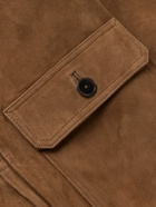 Officine Générale - Lazlo Suede Jacket - Brown