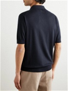 Lardini - Cotton Polo Shirt - Blue