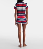 Anna Kosturova Crochet cotton shorts