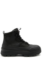 Hunter Explorer Duck Rubber Ankle Boots Black