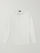 Peter Millar - Astino Lino Striped Cotton Shirt - White